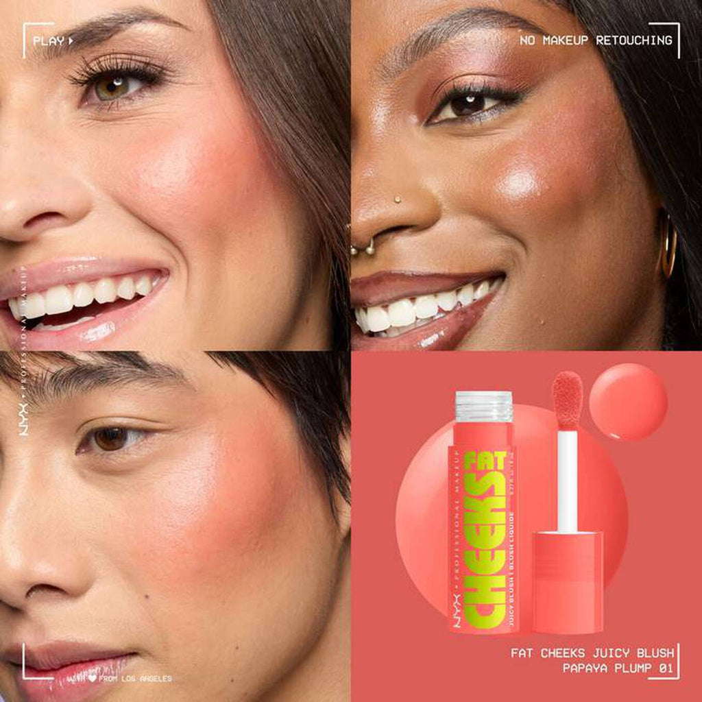 NYX FAT CHEEKS JUICY BLUSH - Image 8