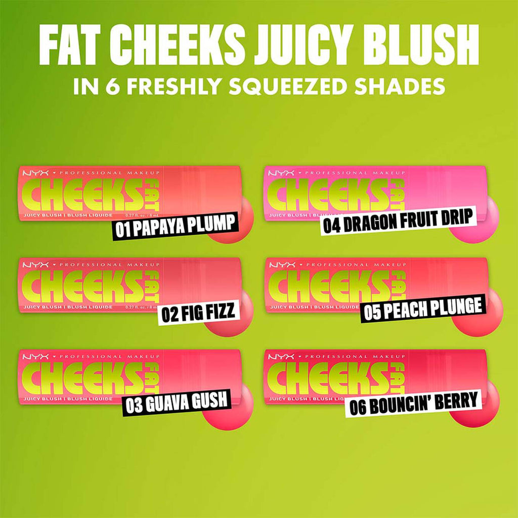 NYX FAT CHEEKS JUICY BLUSH - Image 13