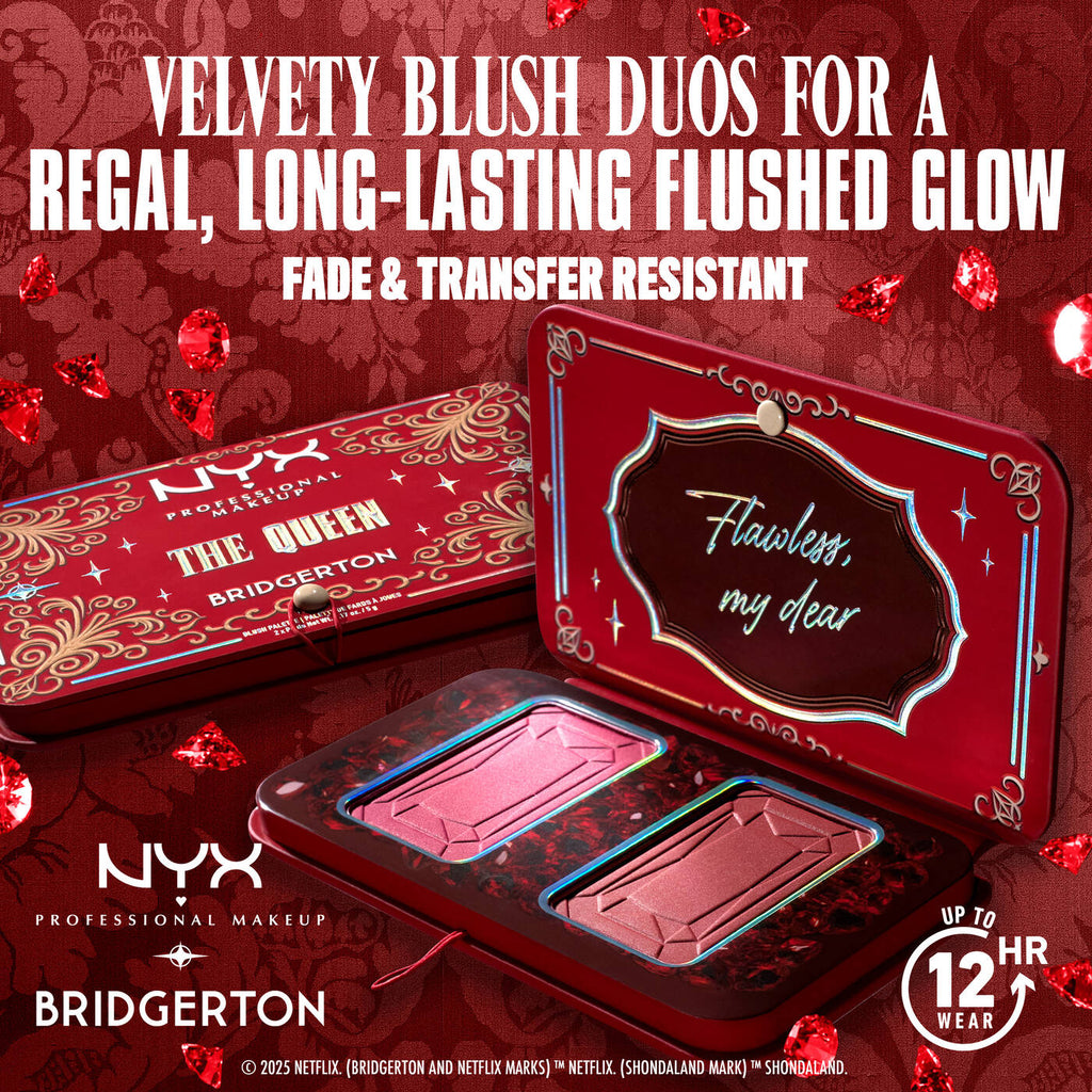 NYX BRIDGERTON ROYAL BLUSH PALETTE - Image 2