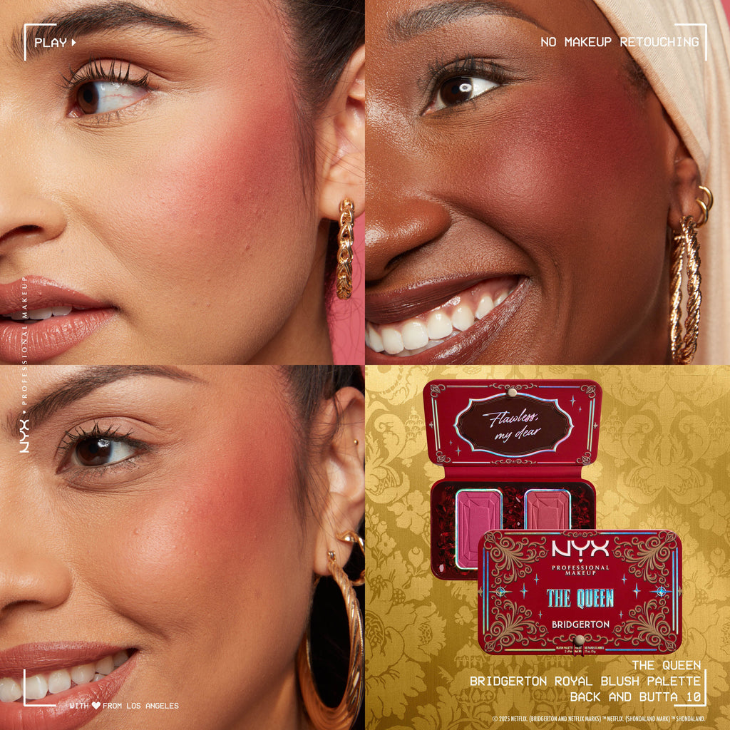 NYX BRIDGERTON ROYAL BLUSH PALETTE - Image 7