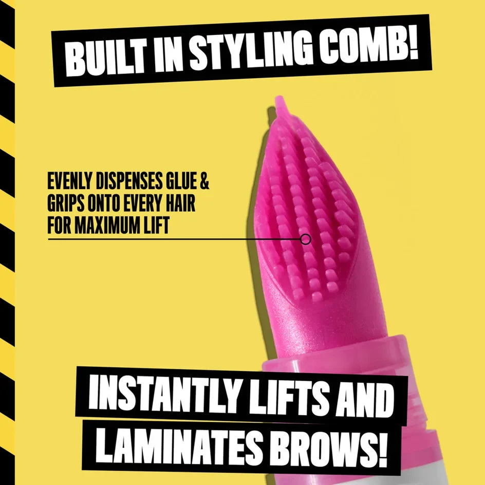 NYX The Brow Glue Crazy Lift, Brow Lamination Gel- Transparent - Image 5