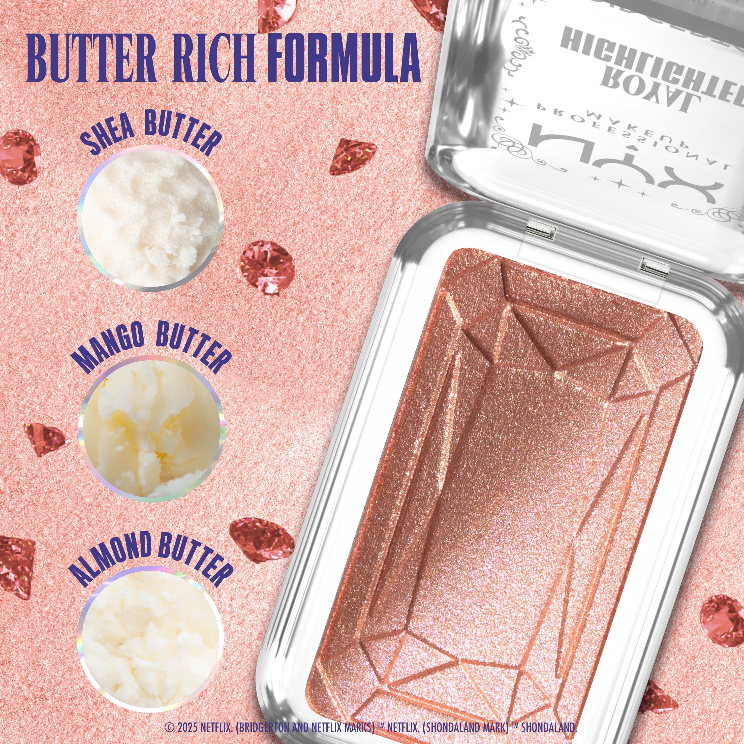 NYX BRIDGERTON ROYAL HIGHLIGHTER - Image 3
