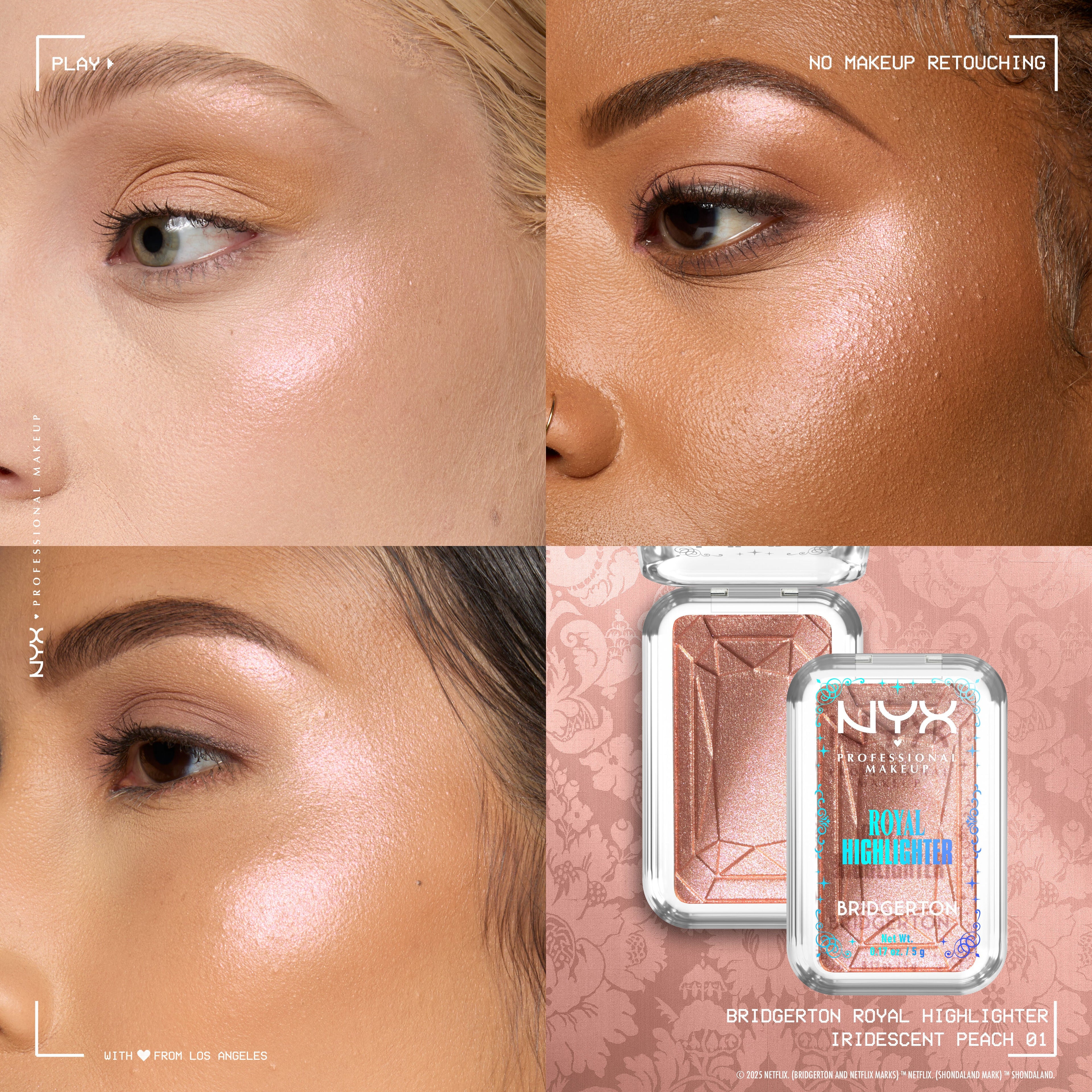 NYX BRIDGERTON ROYAL HIGHLIGHTER - Image 4