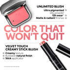 Radiant Blush Powder, flawless cheek color, natural glow, long-lasting finish, shade range, soft focus effect.