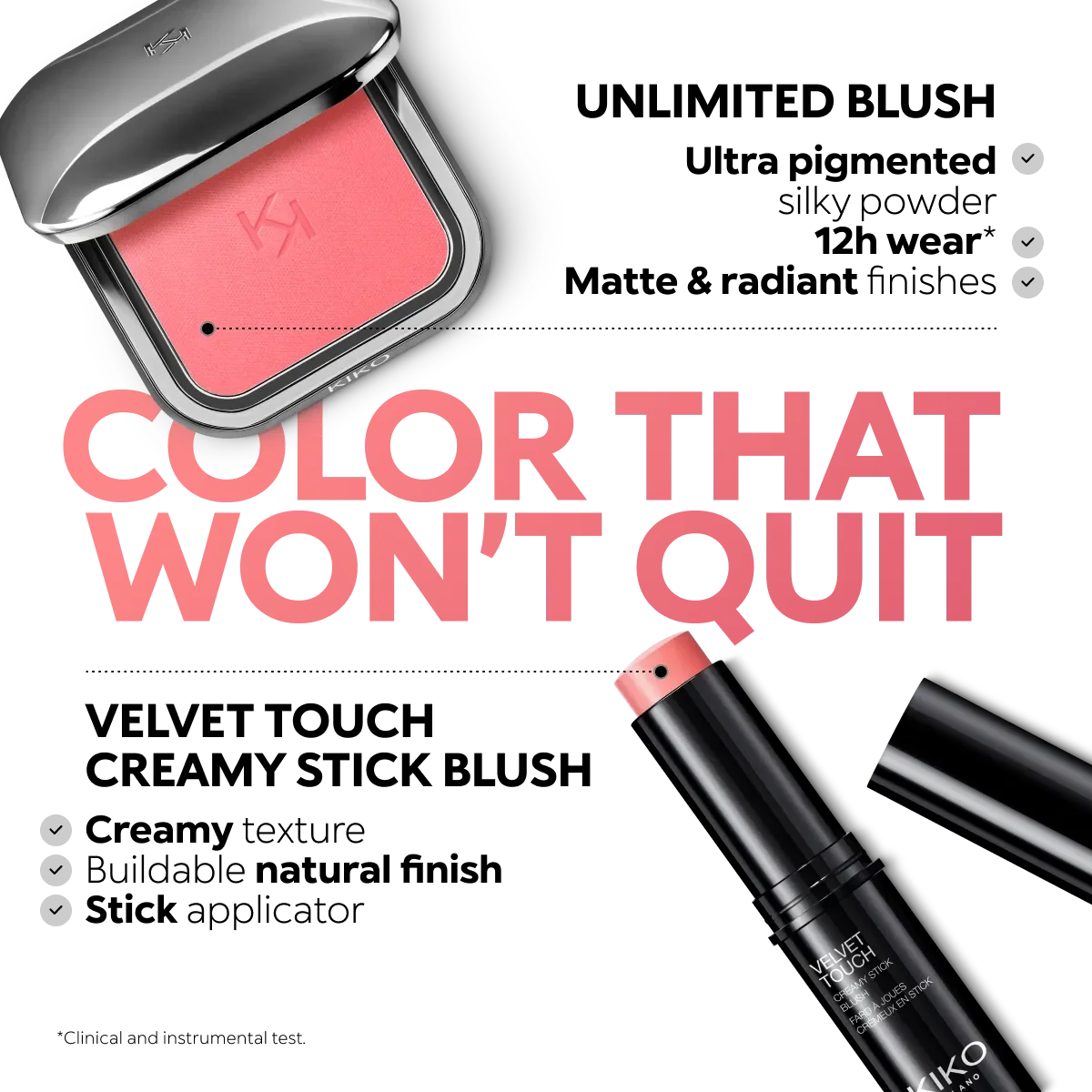 Radiant Blush Powder, flawless cheek color, natural glow, long-lasting finish, shade range, soft focus effect.