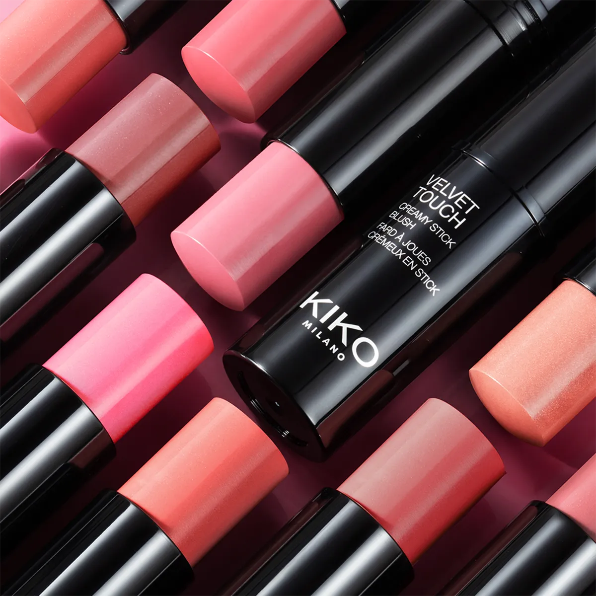 Velvet Cream Blush Stick, blendable & radiant. Image 27 of 28.