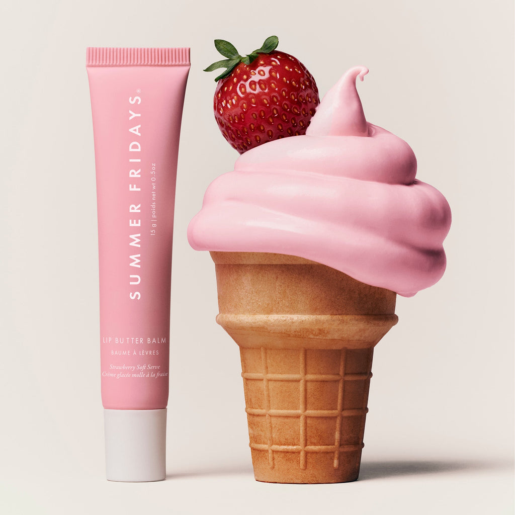 summer friday- Lip Butter Balm Strawberry Soft Serve