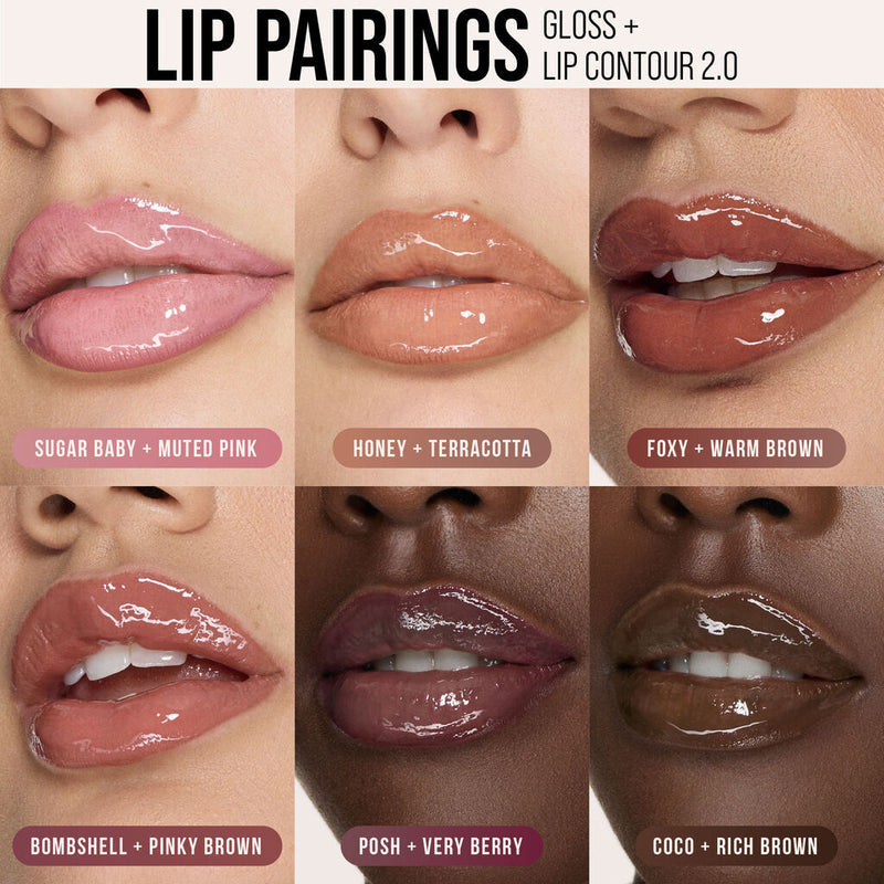 Faux Filler Plumping Lip Gloss, high shine, hydrating, image 2 of 12.