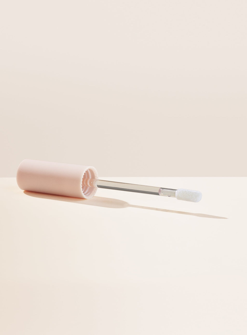 The applicator for the Lip Souffle Matte Lip Cream by Rare Beauty.