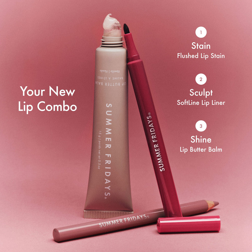 summer friday- Flushed Lip Stain Almond