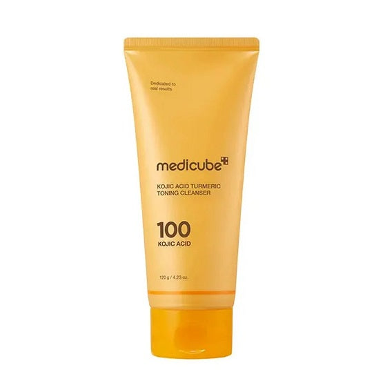 MEDICUBE - Kojic Acid Turmeric Toning Cleanser - 120G - Image 1
