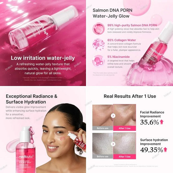 MEDICUBE - PDRN Collagen Glow Jelly Serum - 30ml - Image 3