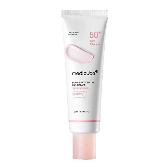MEDICUBE - PDRN Pink Tone Up Sun Cream - 50ML - Image 1