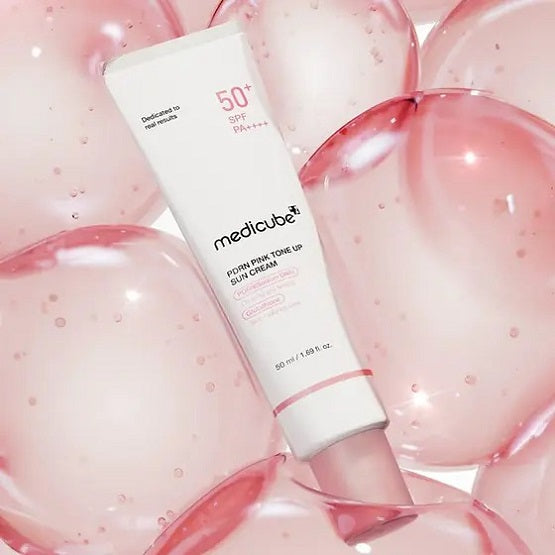 MEDICUBE - PDRN Pink Tone Up Sun Cream - 50ML - Image 2
