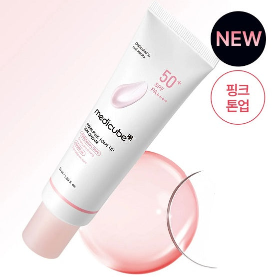 MEDICUBE - PDRN Pink Tone Up Sun Cream - 50ML - Image 3