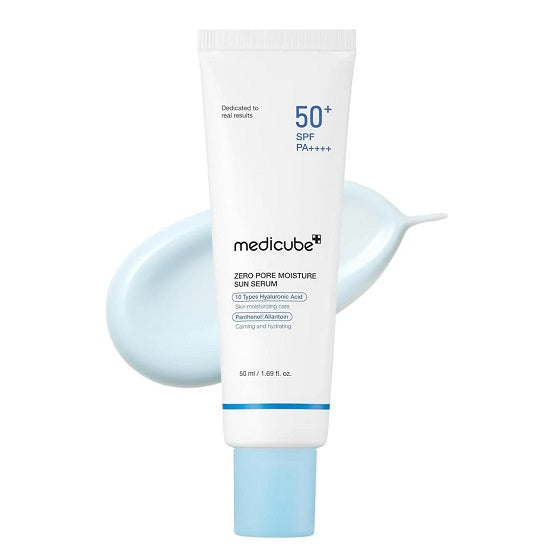 MEDICUBE - Zero Pore Moisture Sun Serum SPF 50++ - 50ML - Image 1