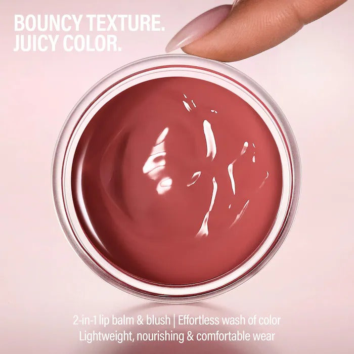 MAKEUP BY MARIO - Jelly Jar Lip & Cheek Multi-Use Balm - Rose Crush - Image 4