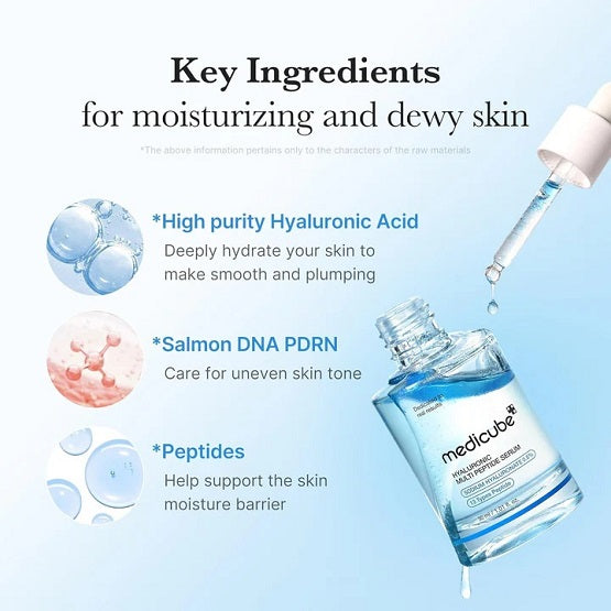 Medicube - Hyaluronic Multi Peptide PDRN Serum - 30ml - Image 3