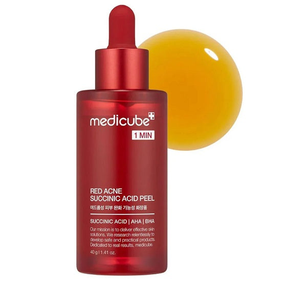 Medicube - Red Acne Succinic Acid Peel - 40g - Image 1