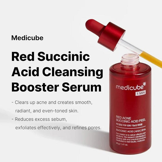 Medicube - Red Acne Succinic Acid Peel - 40g - Image 3