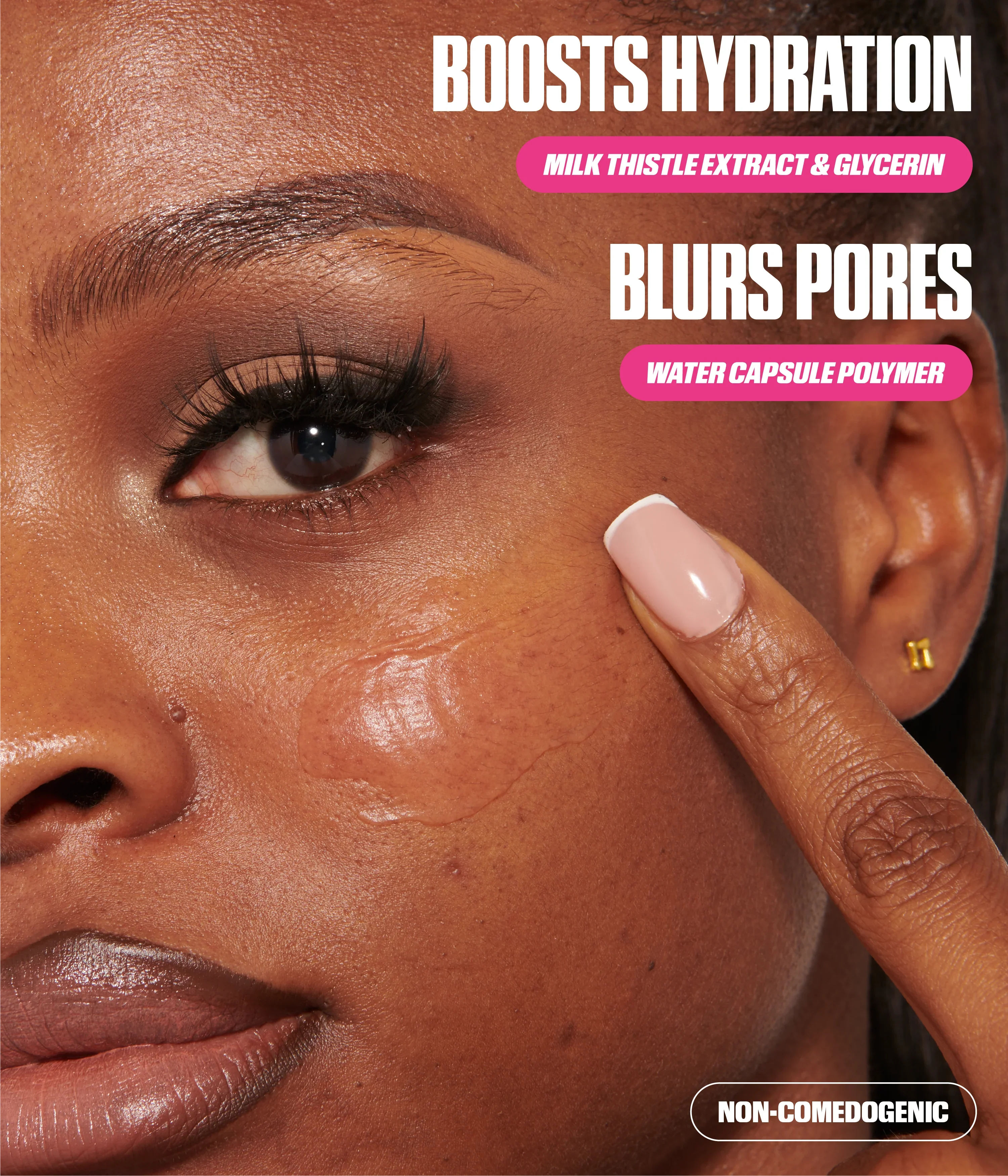 Easy Blur Primer – boosts hydration and blurs pores during application.