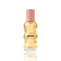 Gisou Honey Infused Hair Perfume in Sticky Toffee 15ml with a warm golden formula and light brown cap, highlighting the rich, toffee-inspired scent.