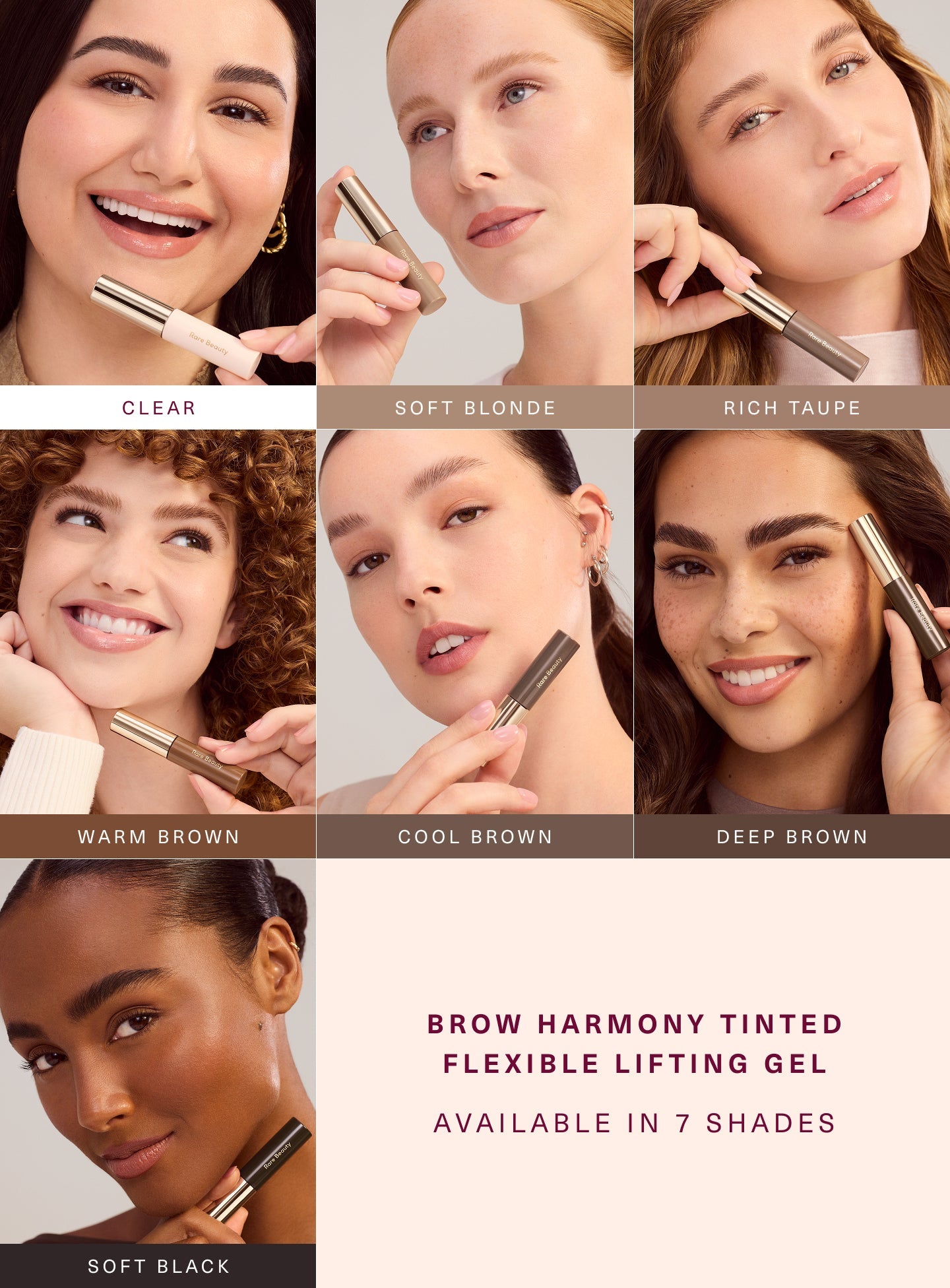 rare beauty- Brow Harmony Tinted Flexible Lifting Gel