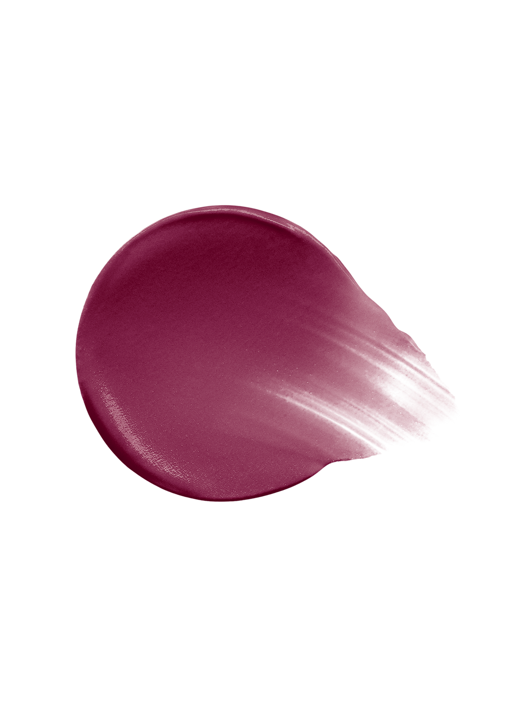 Faith| A swatch of Rare Beauty's Soft Pinch Liquid Blush in the deep berry shade "Faith."