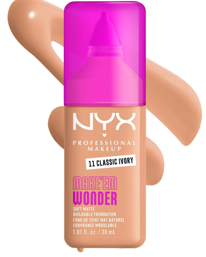 NYX Make ’Em Wonder Soft Matte Foundation - Image 2
