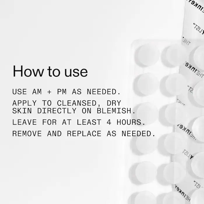 THE INKEY LIST - Hydrocolloid Invisible Pimple Patches - 22 Patches - Image 5