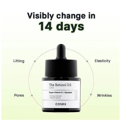 COSRX - The Retinol 0.5 Oil Super Vitamin E + Squalane - Image 2