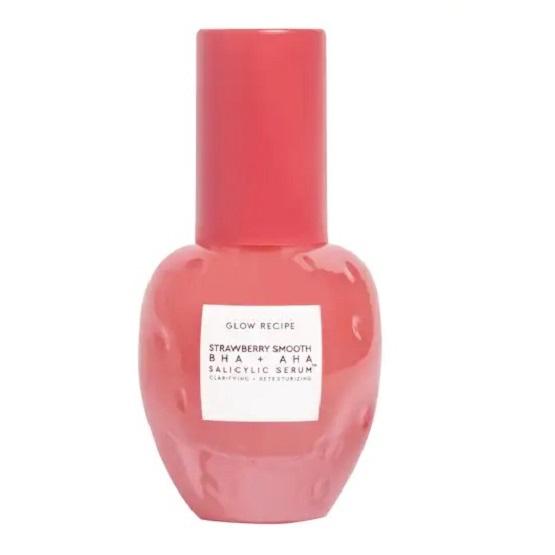 GLOW RECIPE - Strawberry Smooth BHA + AHA Salicylic Acid Serum - 30ML - Image 1