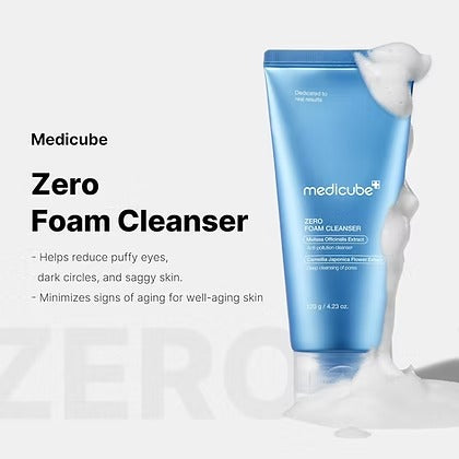 MEDICUBE - Zero Foam Cleanser - 120G - Image 2