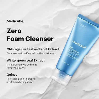 MEDICUBE - Zero Foam Cleanser - 120G - Image 4