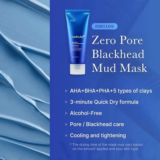 MEDICUBE - Zero Pore Blackhead Mud Mask - 100G - Image 2