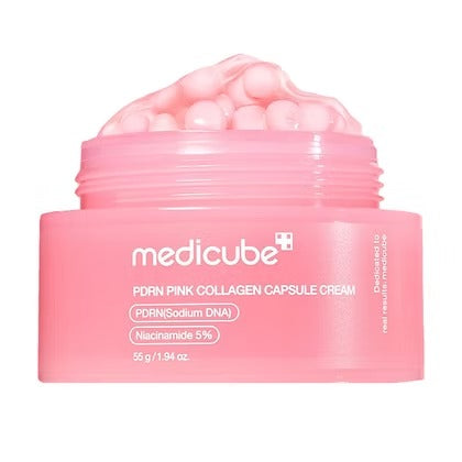 MEDICUBE - PDRN Pink Collagen Capsule Cream - 55G - Image 1