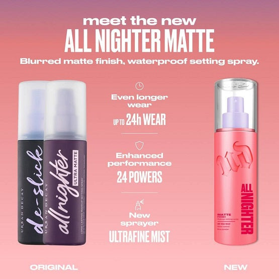URBAN DECAY - All Nighter Waterproof Makeup Setting Spray - 118ml - Image 7