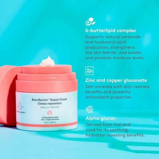 DRUNK ELEPHANT - Bora Barrier Rich Repair Cream - Image 2
