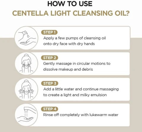 SKIN 1004 MADAGASCARA - Centella Light Cleansing Oil - 30ML - Image 3