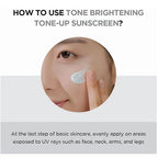 SKIN 1004 MADAGASCARA - Centella Tone Brightening Tone-Up Sunscreen - 50ml - Image 2