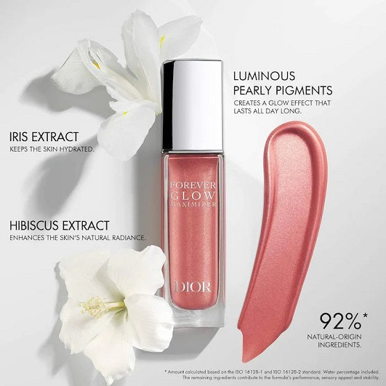 DIOR - Forever Glow Maximizer Longwear Liquid Highlighter - 015 Peachy - Image 4