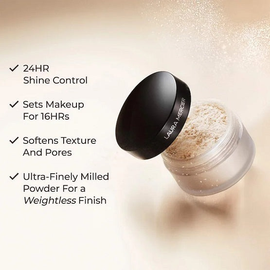 LAURA MERCIER - Translucent Loose Setting Powder - Translucent Medium Deep - Image 4