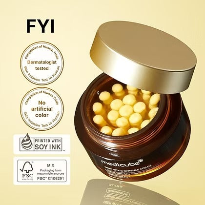 MEDICUBE - Deep Vita C Capsule Cream - 55G - Image 3