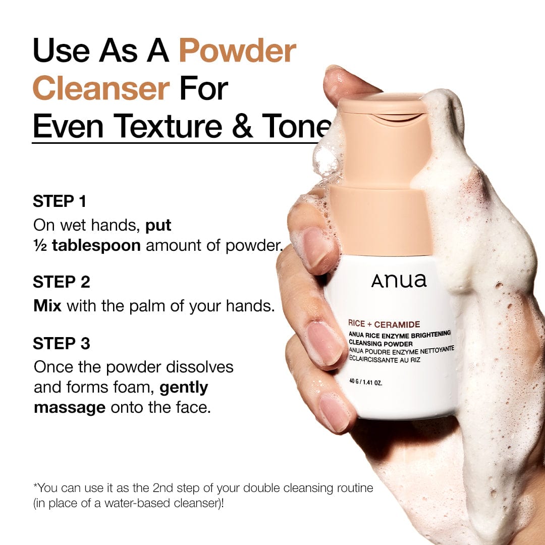 Rice Enzyme Brightening Cleansing Powder - Image 4