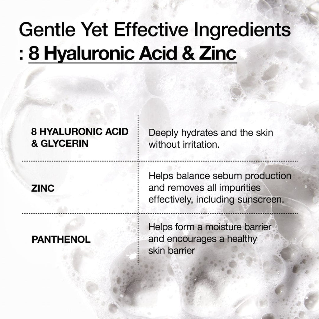 8 Hyaluronic Acid Hydrating Gentle Foaming Cleanser - Image 4