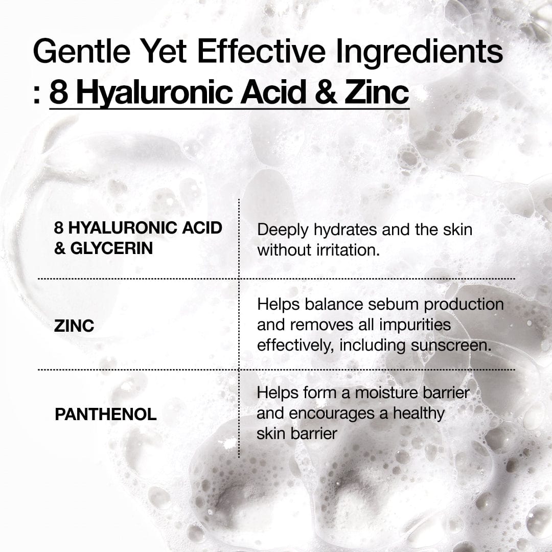 8 Hyaluronic Acid Hydrating Gentle Foaming Cleanser - Image 4