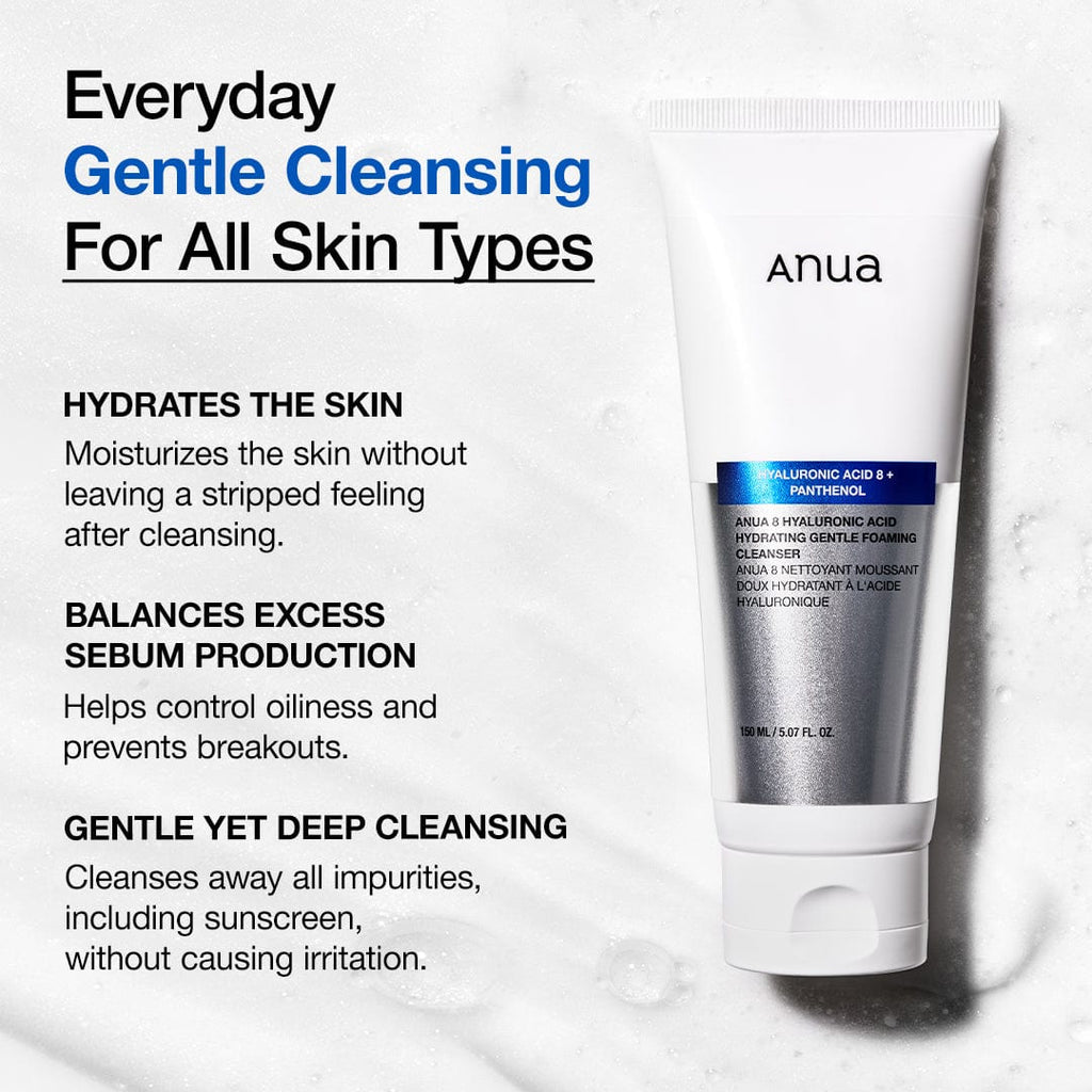 8 Hyaluronic Acid Hydrating Gentle Foaming Cleanser - Image 3