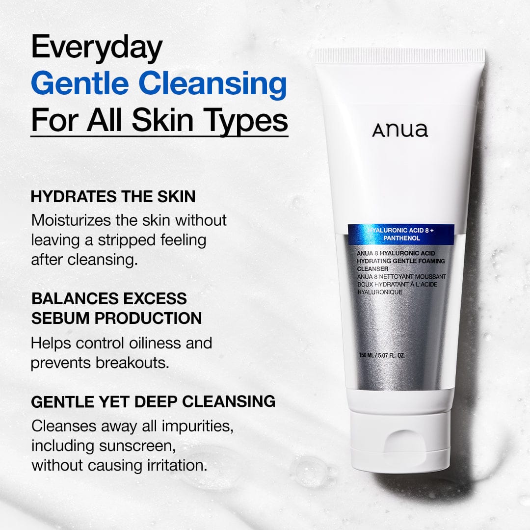 8 Hyaluronic Acid Hydrating Gentle Foaming Cleanser - Image 3