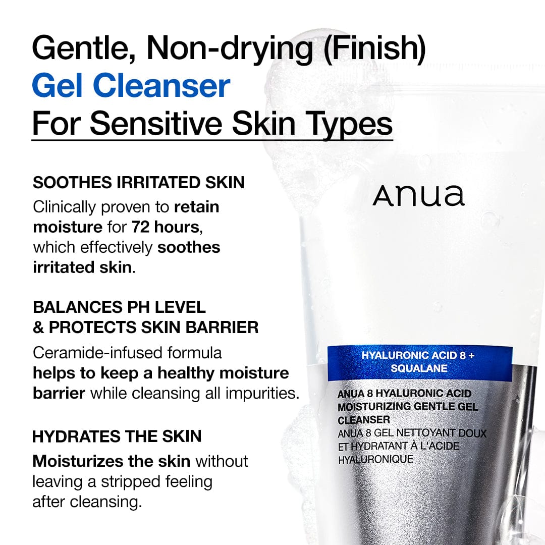 8 Hyaluronic Acid Moisturizing Gentle Gel Cleanser - Image 3