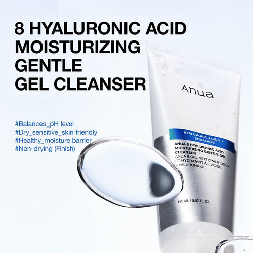 8 Hyaluronic Acid Moisturizing Gentle Gel Cleanser - Image 2